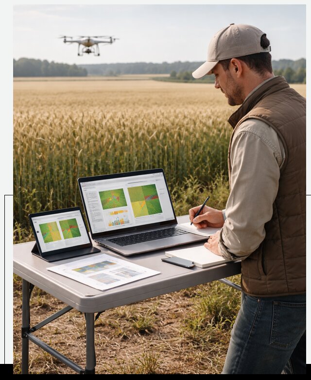 Система AI прогнозирования урожайности для точных агрономий в Сосновом Боре