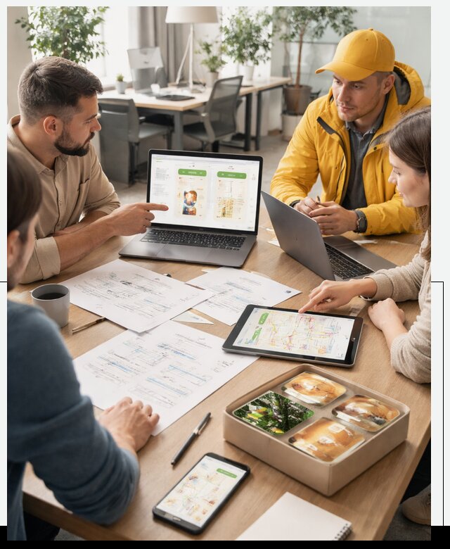 Разработка агрегатора доставки еды в Сосновом Боре от 15237 р., АвикейСнб