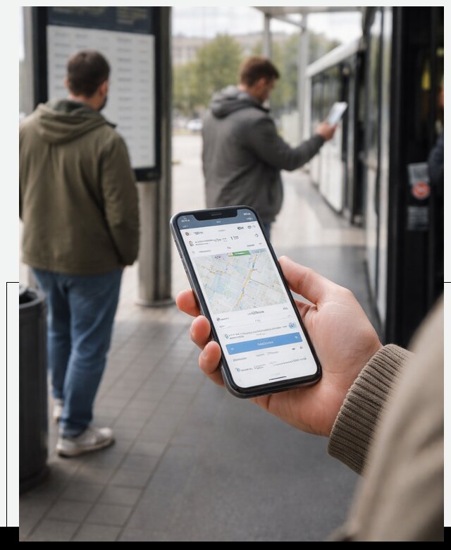 Мобильное приложение для пассажиров в Сосновом Боре с оплатой и расписанием
